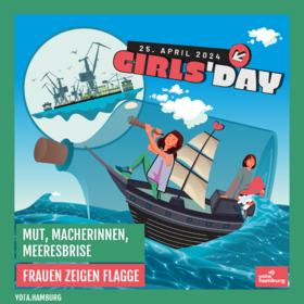 Frauen zeigen Flagge
