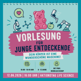 Vorlesung f&uuml;r junge Entdeckende