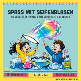 Spa&szlig; mit Seifenblasen