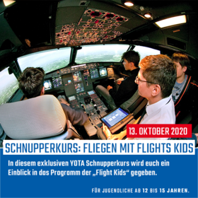 Fliegen mit Flight Kids Academy