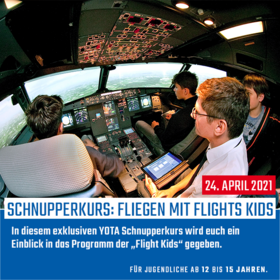 Fliegen mit Flight Kids 02