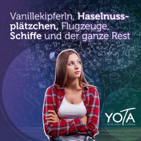 Vanillekipferln, Haselnussplätzchen, Flugzeuge, Schiffe und der ganze Rest