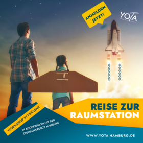 Reise zur Raumstation