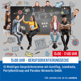 15:00 - Berufsorientierungsecke