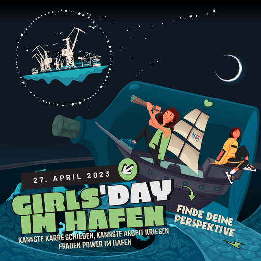 Girls’ Day:  Frauen im Hafen | 27.04.2023 | 09:30 - 15:00 Uhr