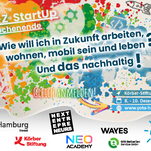 Zukunft der Arbeit: Gen-Z Start-up Wochenende | 8.12. - 10.12.2023