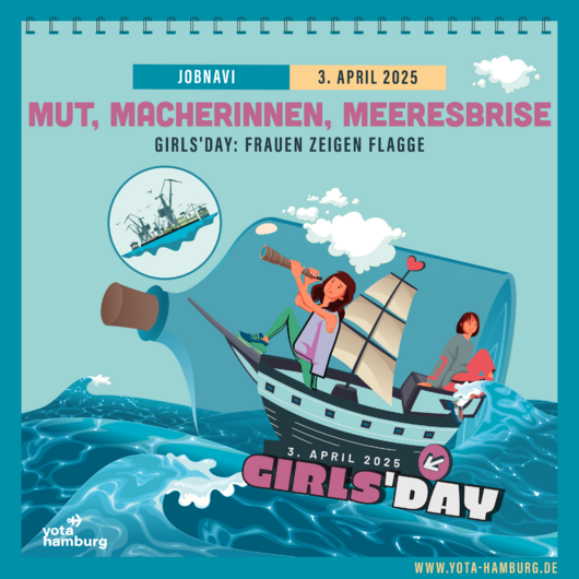 Girls’ Day | Girls' & Boys' Day: Frauen zeigen Flagge | 3. April 2025 | 09:30 - 15:00 UHR