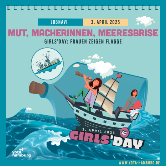 Girls’ Day | Girls' & Boys' Day: Frauen zeigen Flagge | 3. April 2025 | 09:30 - 15:00 UHR