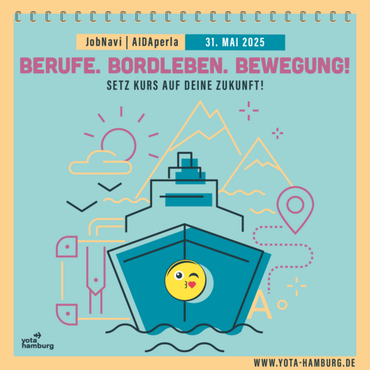 JobNavi: AIDA perla | 31. Mai 2025 | 9:15 – 13:30 Uhr