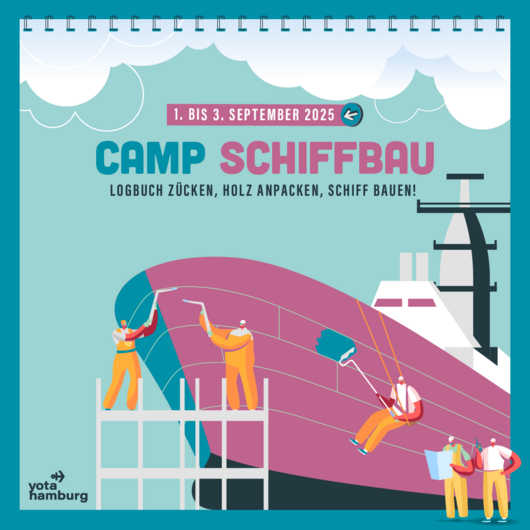Sommercamp: Schiffbau | 1. bis 3. September 2025