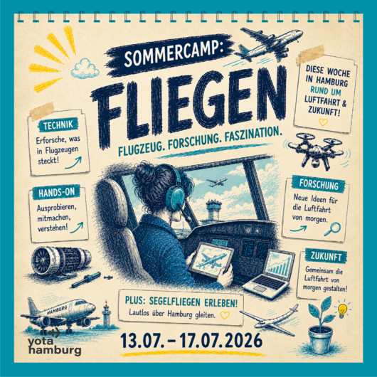 Sommercamp: Fliegen | 13. bis 17. Juli 2026