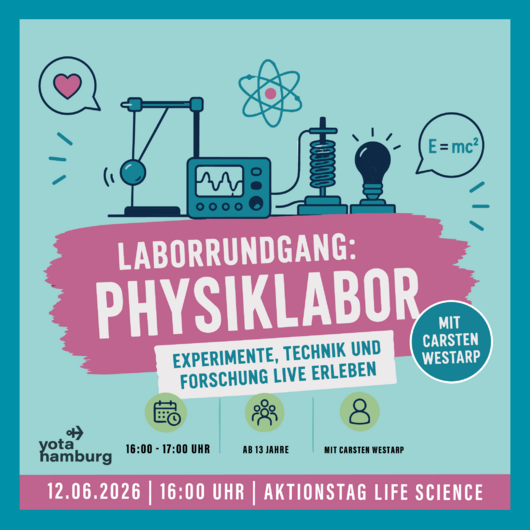 Aktionstag Life Science: Laborrundgang: Physiklabor I | 12.06.2026 | 16:00&ndash;16:45 Uhr