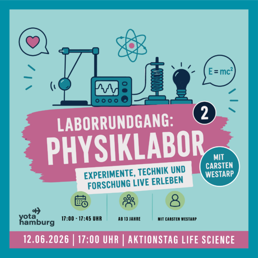 Aktionstag Life Science: Laborrundgang: Physiklabor II | 12.06.2026 | 17:00&ndash;17:45 Uhr