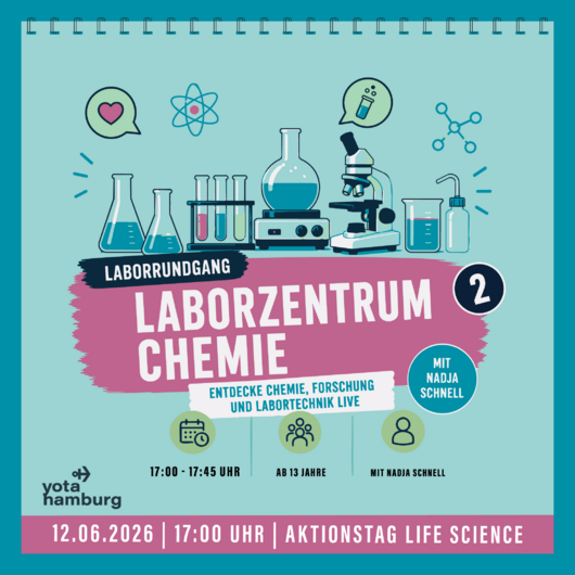 Aktionstag Life Science: Laborzentrum Chemie | 12.06.2026 | 17:00&ndash;17:45 Uhr