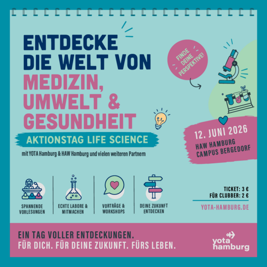 Aktionstag Life Science: CAMPUS TICKET | 12.06.2026 | ab 08:30 Uhr