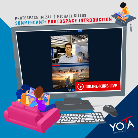 So war unser erster Online-Kurs Sommercamp Fliegen.