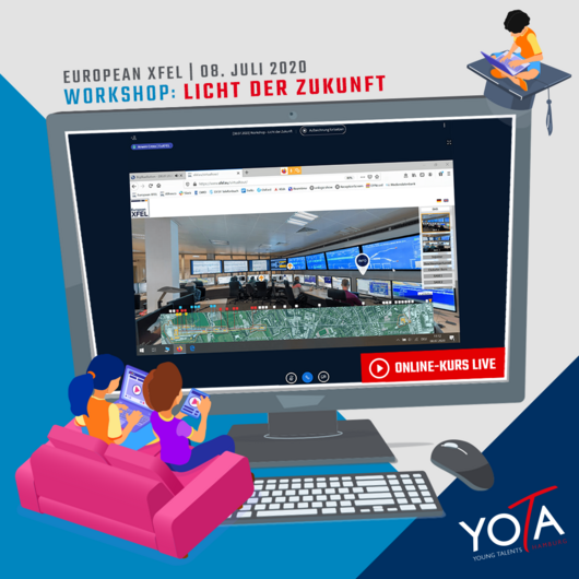 So war unser erster Online-Kurs beim European XFEL in Schenefeld