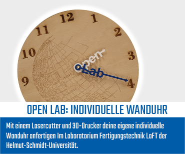 Open Lab: Individuelle Wanduhr