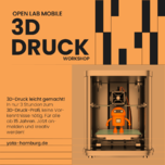 Workshop: 3D-Druck | 16.10.2023 | 11:00 - 14:00 Uhr