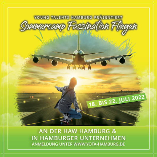 Sommercamp: Faszination Fliegen | 18. bis 22. Juli 2022