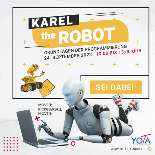Programmieren: Karel the Robot | 24.09.2022 | 10:00 - 15:00 Uhr